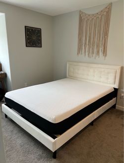 Queen bed frame