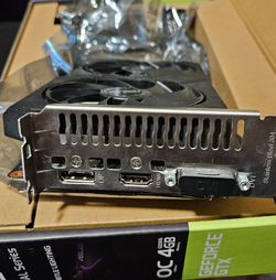 NEW ASUS 1650 GTX 4G VIDEO CARD