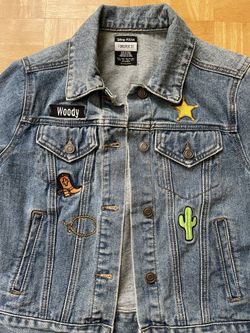 Forever 21 toy story denim jacket best sale