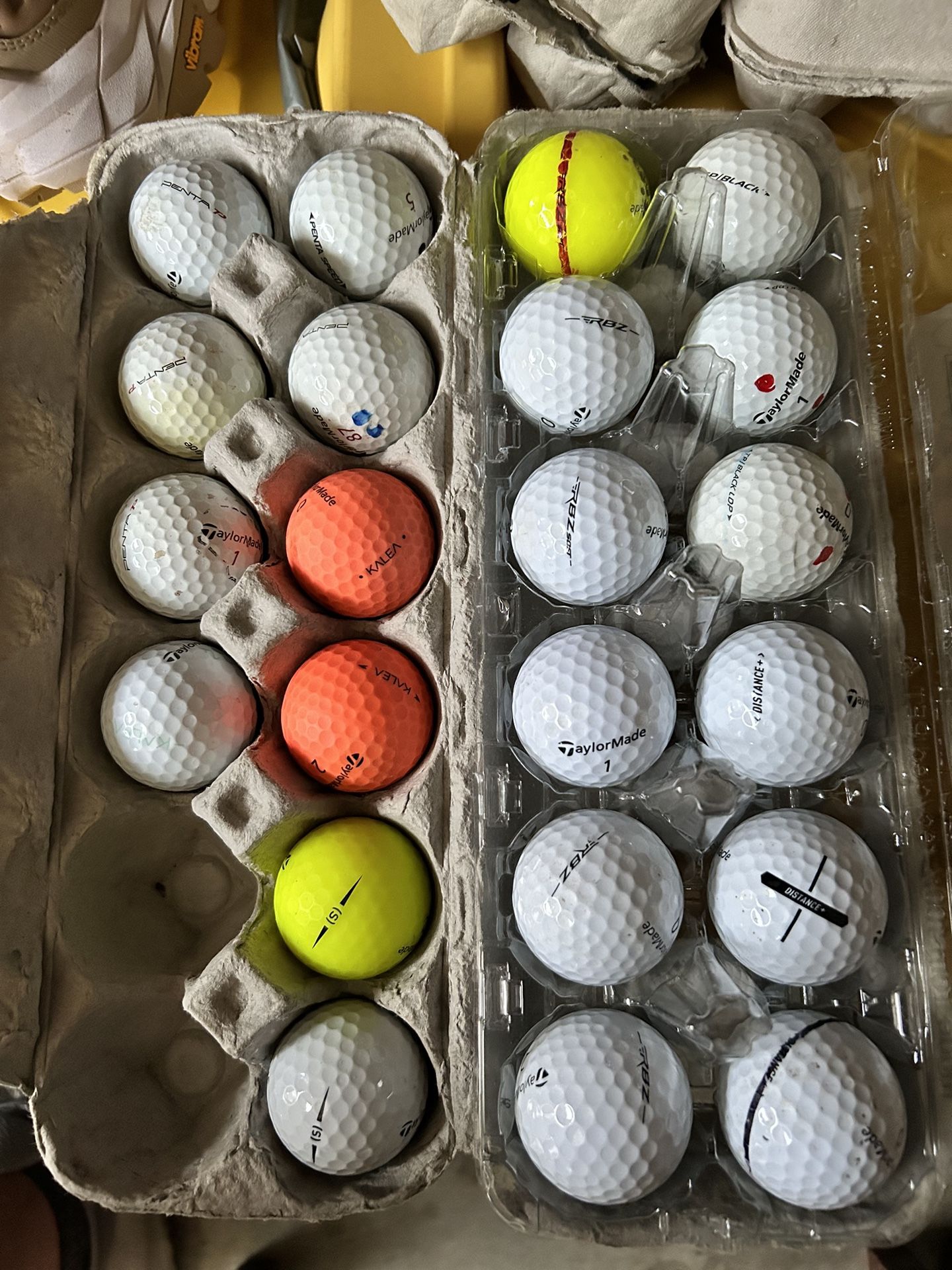 Taylormade golf balls $0.60 each