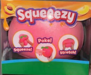 Squeezy Peach Sensory Squeeze Toy
