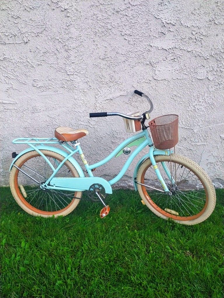 Women's Huffy Nel Lusso 24" Beach Cruiser Bike Bicicleta Basket 