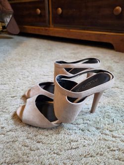 Aldo Suede Stiletto Mule Heels