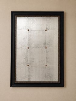Allen + Roth Dark Bronze / Antique Gold Wall Mirror