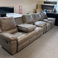 $1199 SOFA & LOVESEAT RECLINER 