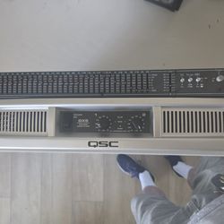 ​Pro Audio Set: QSC GX5 Power Amplifier & Ashly MQX-1310 31-Band Graphic EQ