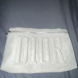 Christian Dior Clutch Bag Suede (originally 255 w tax) SEND OFFERS