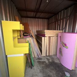 FREE  Furniture Panels / Shelves / Wood Parts — Bulk Sale!