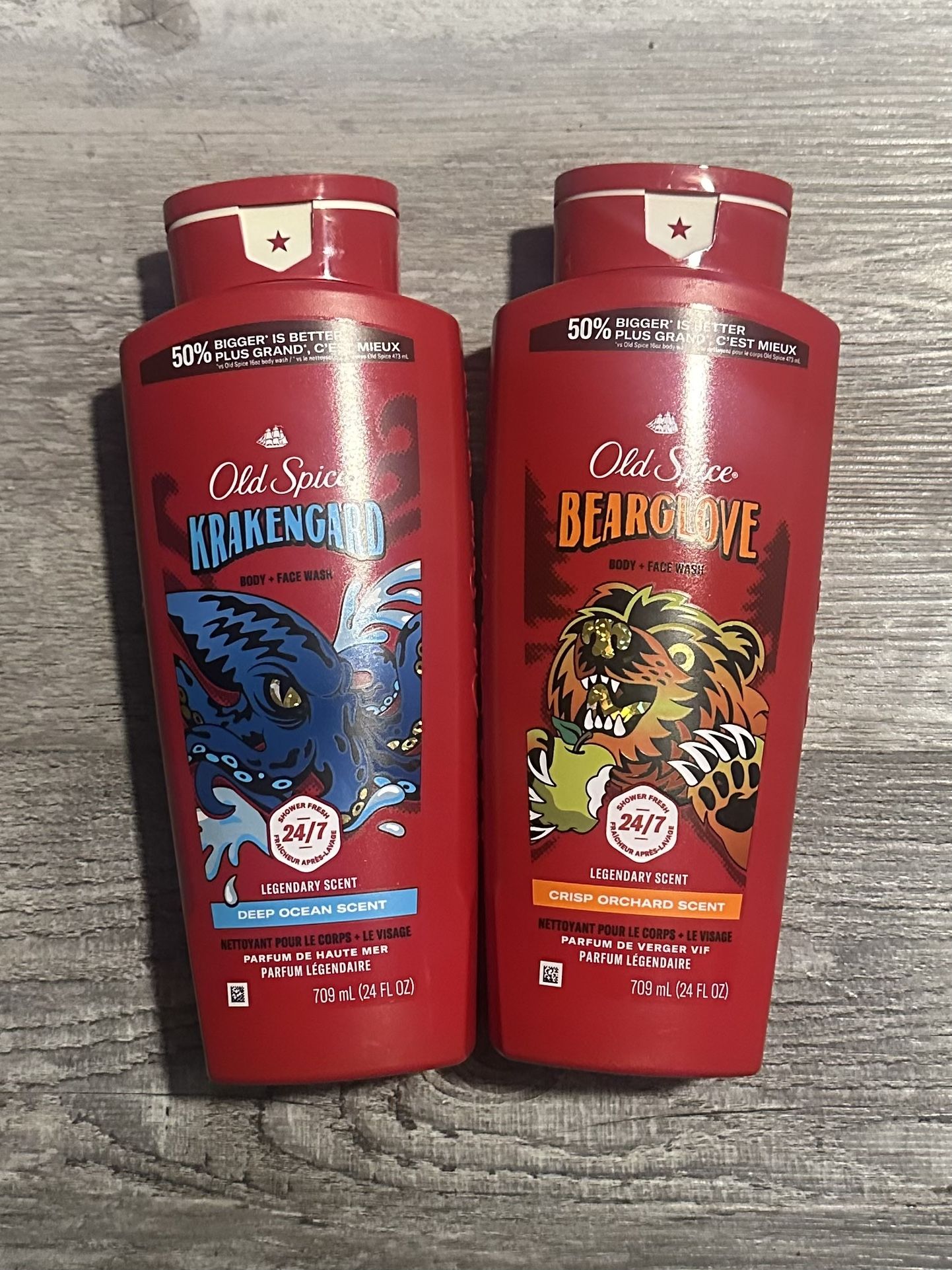 Old Spice Body + Face Wash $5 Each 