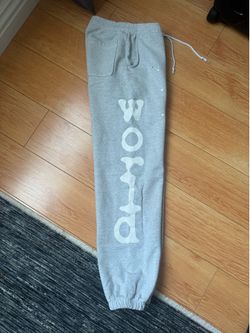SP5DER Sweatpants by Young Thug – Grey – Size Small