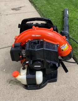 Echo backpack leaf blower PB-580T