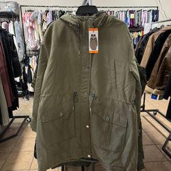 Tommy Hilfiger Women’s Olive Green Jacket  