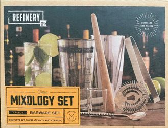 Refinery & Co. Classic Mixology 7 piece Barware Set