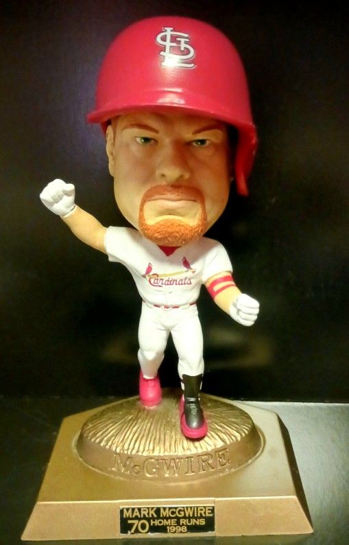 Vintage 1998 Mark McGwire St. Louis Cardinals MLB Baseball Statue Figure