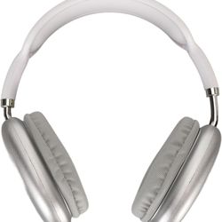 Bluetooth Headphone WirelessDeep Bass Headset Over Ear Headphone Built in Mic Support Memory Card Wireless Headset for Running Travel White