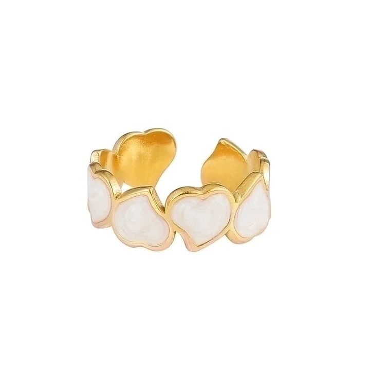 Affordable 18K Gold Plated Plating Open Ring With Gift Box