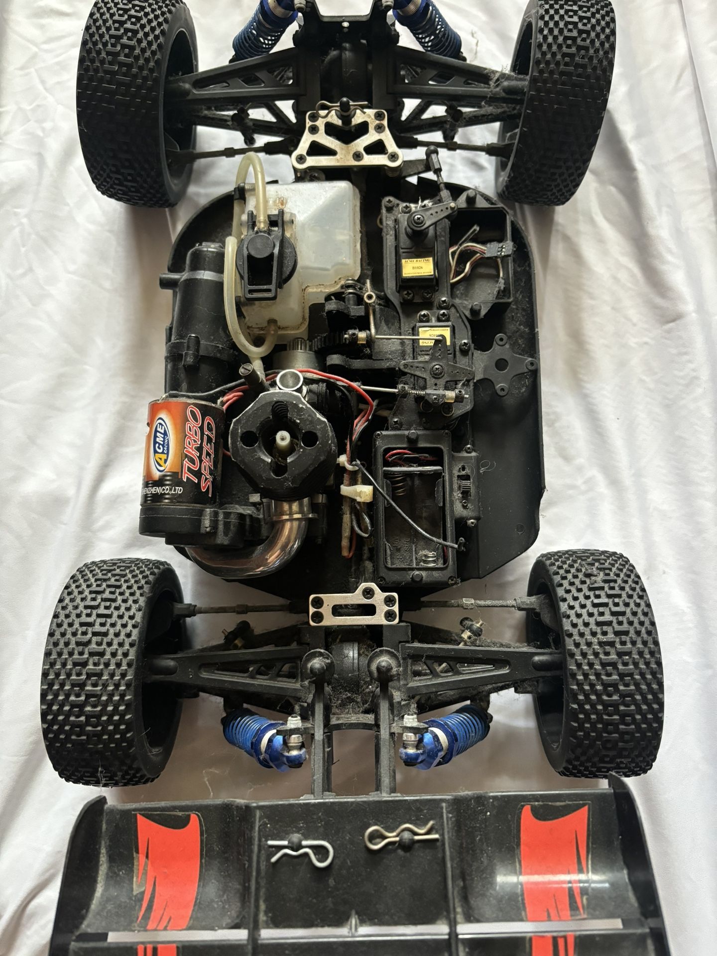 rc racing nitro 1/8 scale buggy