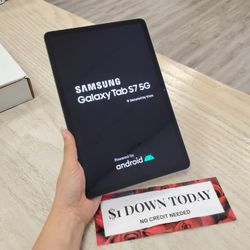 Samsung Galaxy S7 5G Tablet 11in - $1 Down Today - NO CREDIT Needed