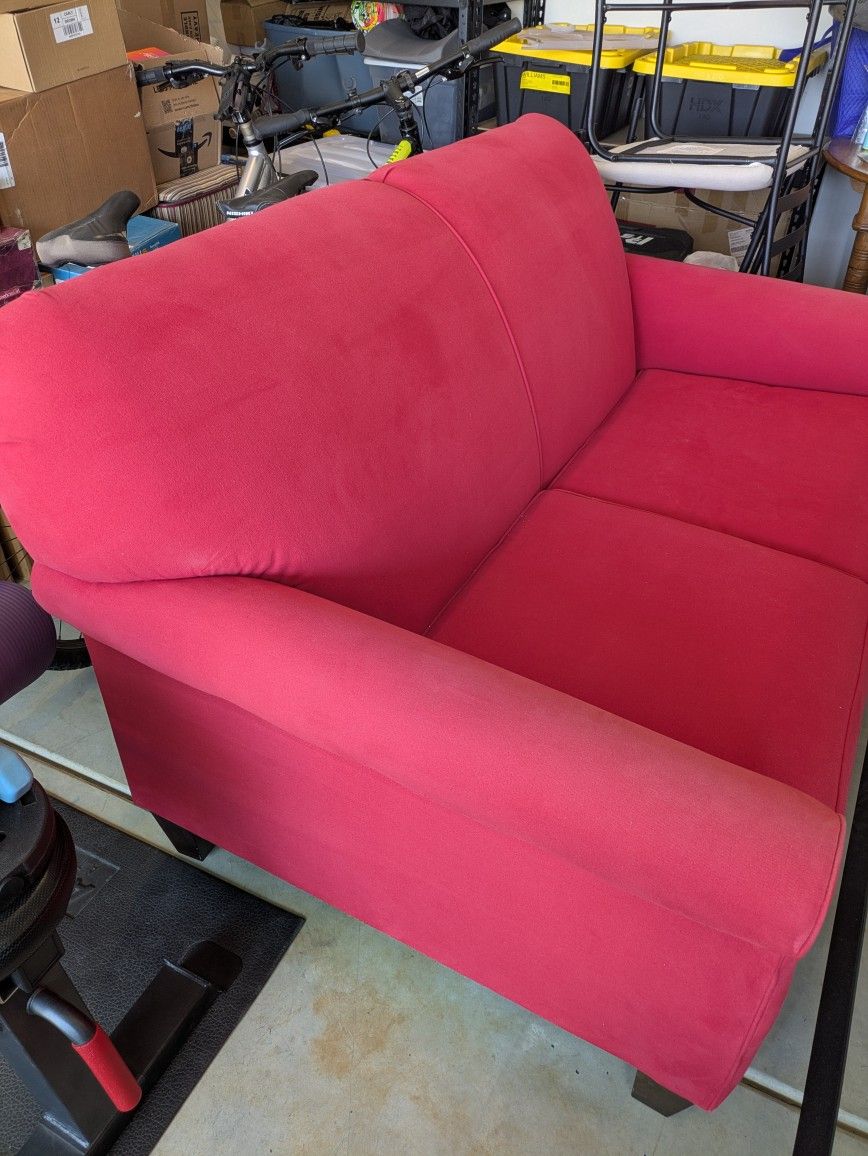 Red Love Seat