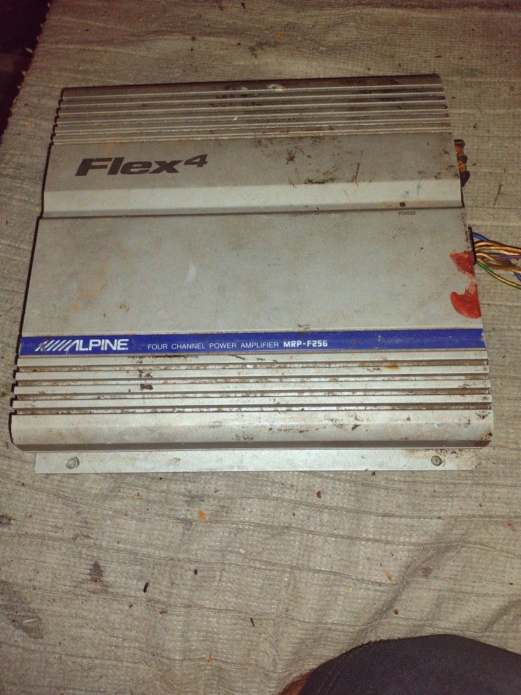 Alpine 4 Channel Amplifier