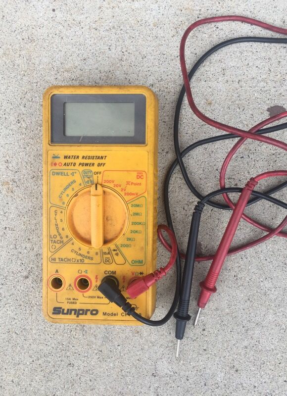 DIGITAL MULTIMETER SUNPRO CP7678