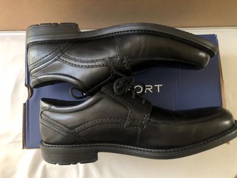 Rockport Style Leader 2 Apron Toe Oxfords Black Size 10 – Like New