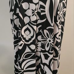 Enfocus Black and White Studio Dress Size 16W