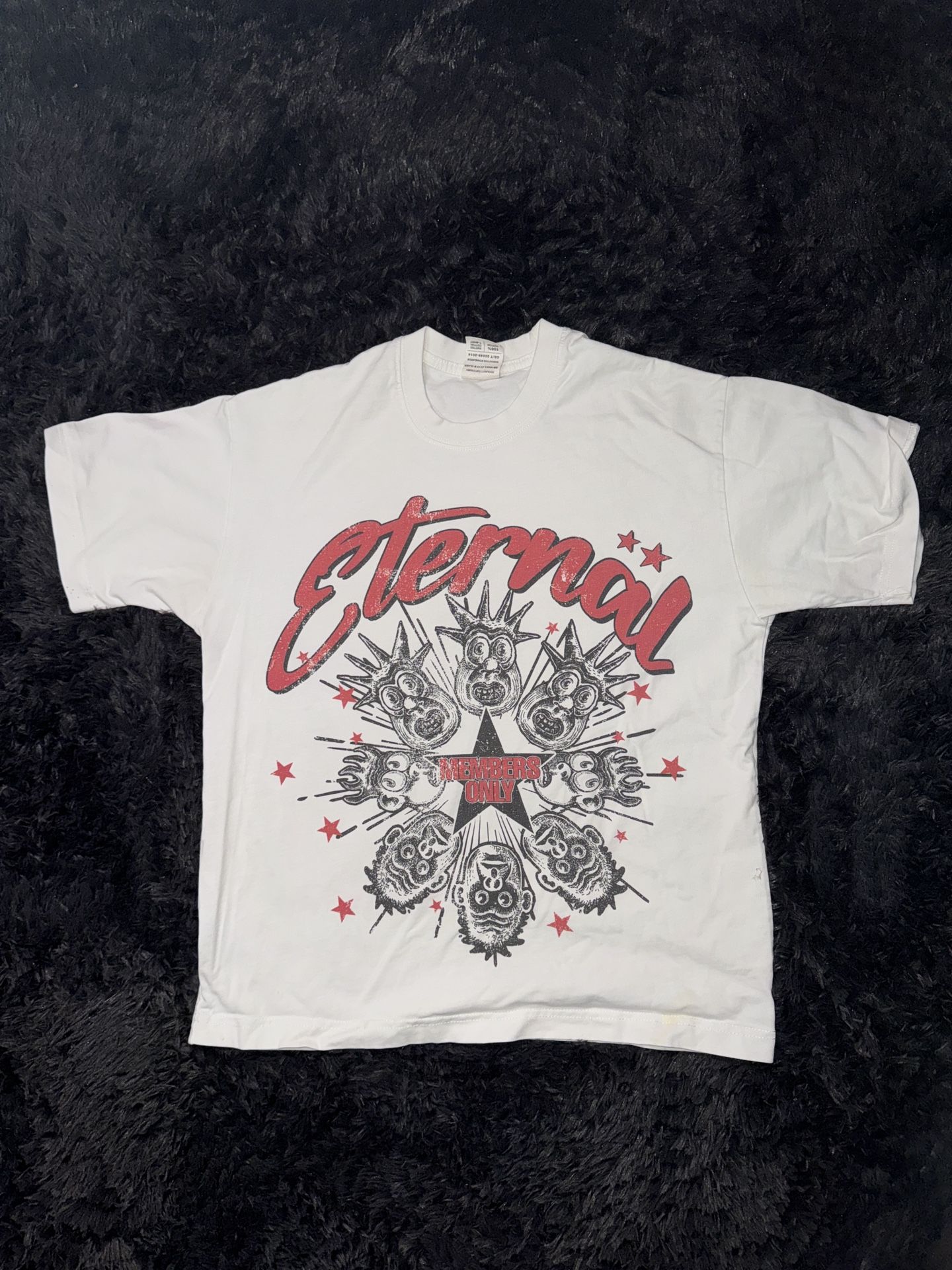 Hypedept Size Small “Eternal” Graphic White Tee