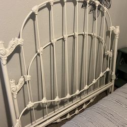 Antique Headboard and Foot rail Only.