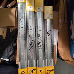 Soft close, full extension drawer side mounts