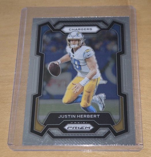 Justin Herbert 2023 Panini Prizm Football Los Angeles Chargers #158