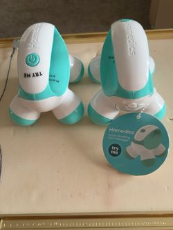HoMedics Quad Vibrating Mini Massagers – Brand New (2 Available)