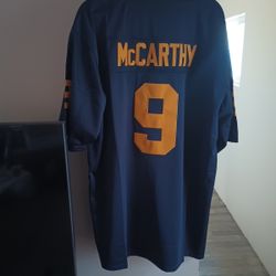 Men's XXXL University Of Michigan JJ McCarthy Throwback Jersey