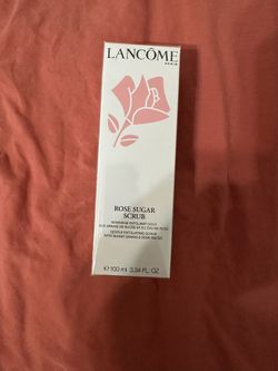 LANCOME Rose Sugar Scrub 100 Ml. 3.34 FL.OZ
