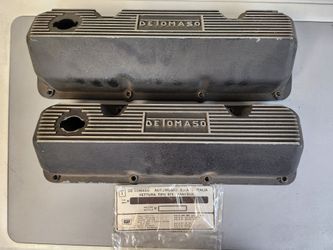 De Tomaso Valve Covers And S/N Plate