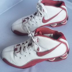 NIKE Flight Elite Slam Shox, 324830-161, Red, Women's Basketball Shoes, Size 9