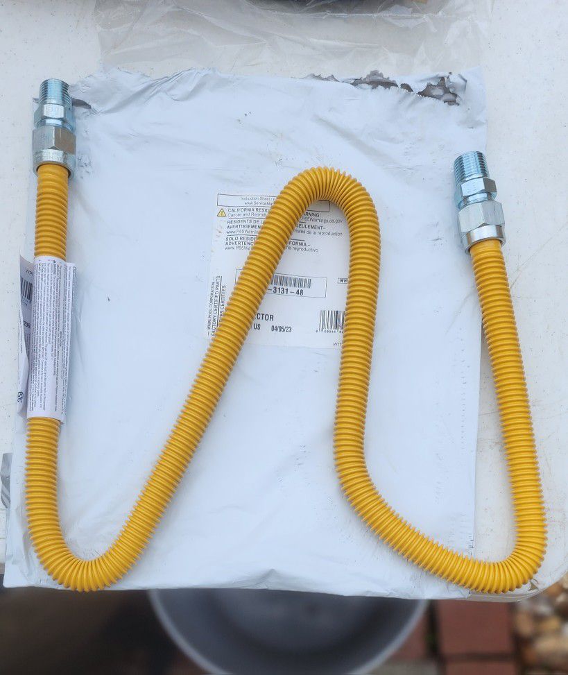 Whirlpool. Brand New. Gas Hoses. 9 Left In Total