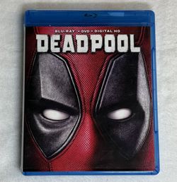 Deadpool Blu-ray + DVD + Digital HD (2016) Marvel 2-Disc Set Ryan Reynolds