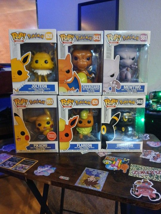 Pokemon Funko Pops 