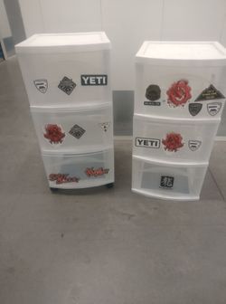 3 drawer storage