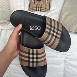 Authentic Burberry Slides