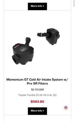 Afe cold air intake