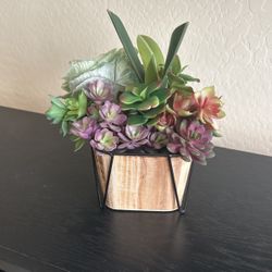 Faux Succulent Arrangements