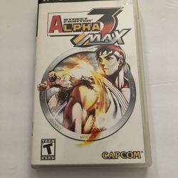 Street Fighter Alpha 3 MAX (Sony PSP, 2006) Complete CIB
