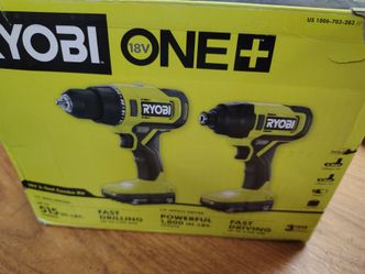Ryobi 18V ONE+ 2-Tool Combo Kit