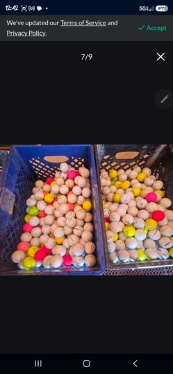 Premium uses golf balls