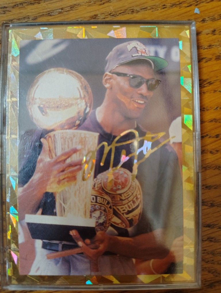 Micheal Jordan #23 Out Of 25,000 Special Promo Card