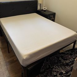 Full Size Bed Frame With Mattress