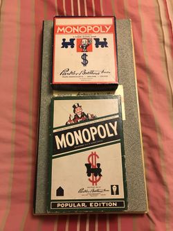 VINTAGE MONOPOLY GAMES