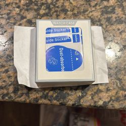 SWUU 2 Pack Tampered Glass Screen Protector with Metal Frame Compatible with Apple Watch SE2 SE Series 6 5 4 44mm Screen …